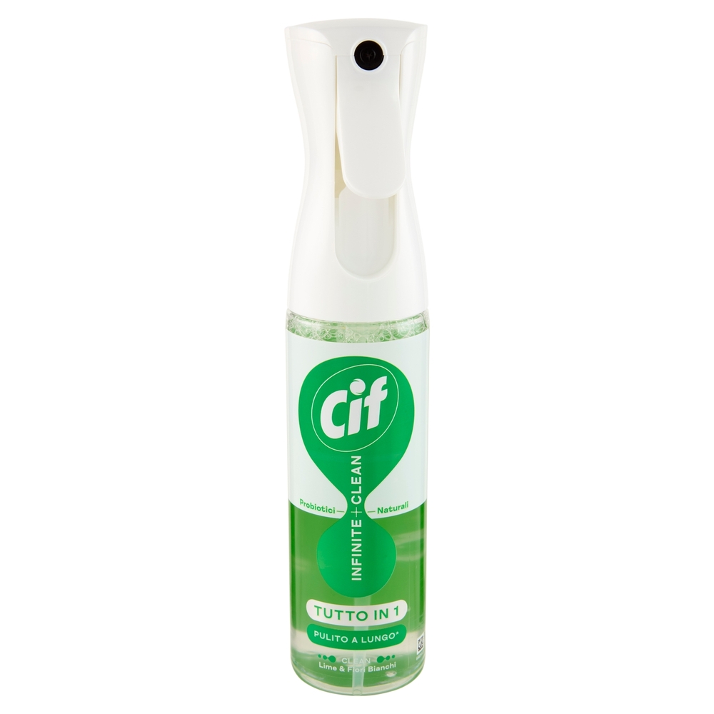 Cif Infinite + Clean Tutto in 1 Clean Lime & Fiori Bianchi 280 ml